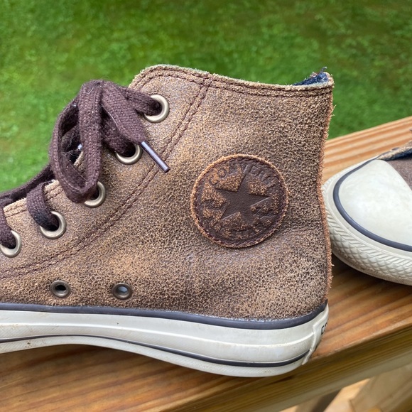 CONVERSE ALL STAR brown lethargy 3 unisex High top - Picture 2 of 6
